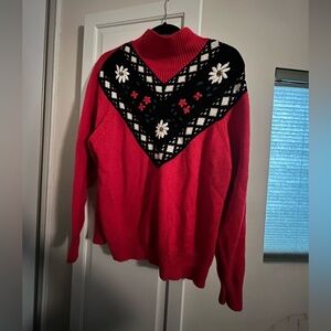 Vintage Christmas Sweater Honors size L